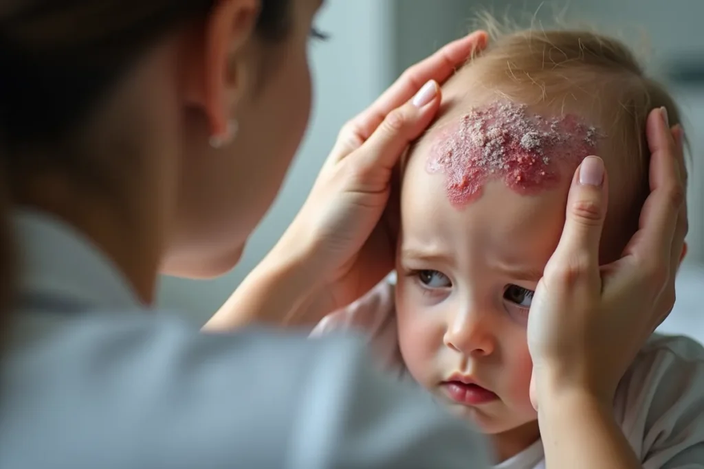 Choroby skóry głowy u dzieci – Objawy i leczenie