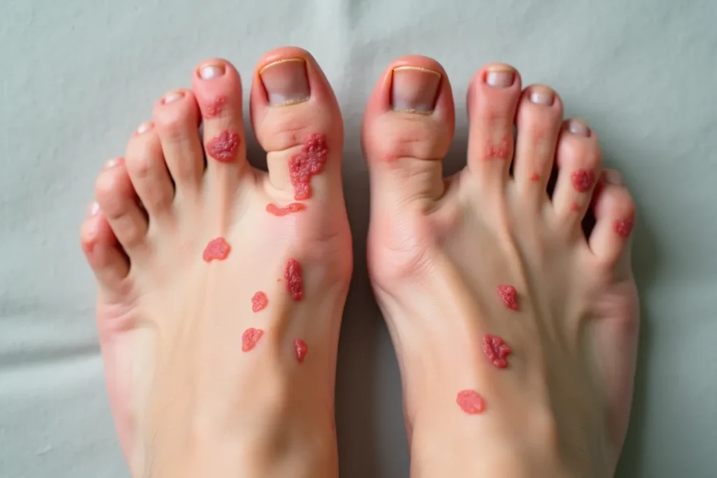 Choroby skóry stóp: Objawy, Leczenie i Profilaktyka