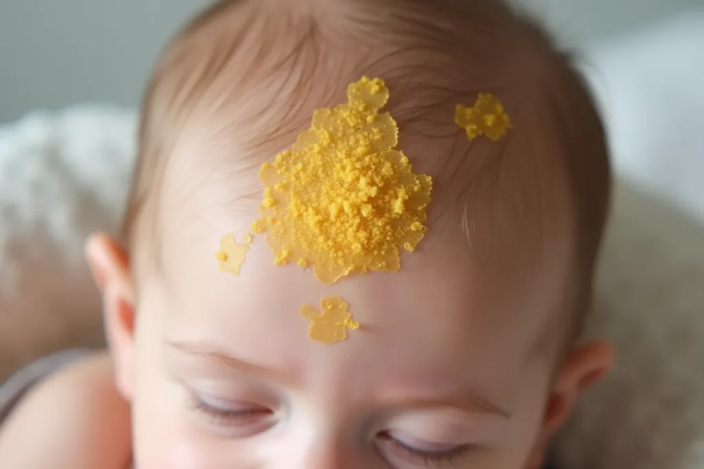 Ciemieniucha u niemowlaka: Przyczyny, objawy i pielęgnacja