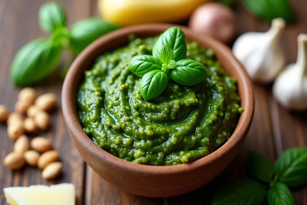 Pesto – Zdrowe Właściwości i Korzyści dla Twojego Ciała Pesto – Zdrowe Właściwości i Korzyści dla Twojego Ciała