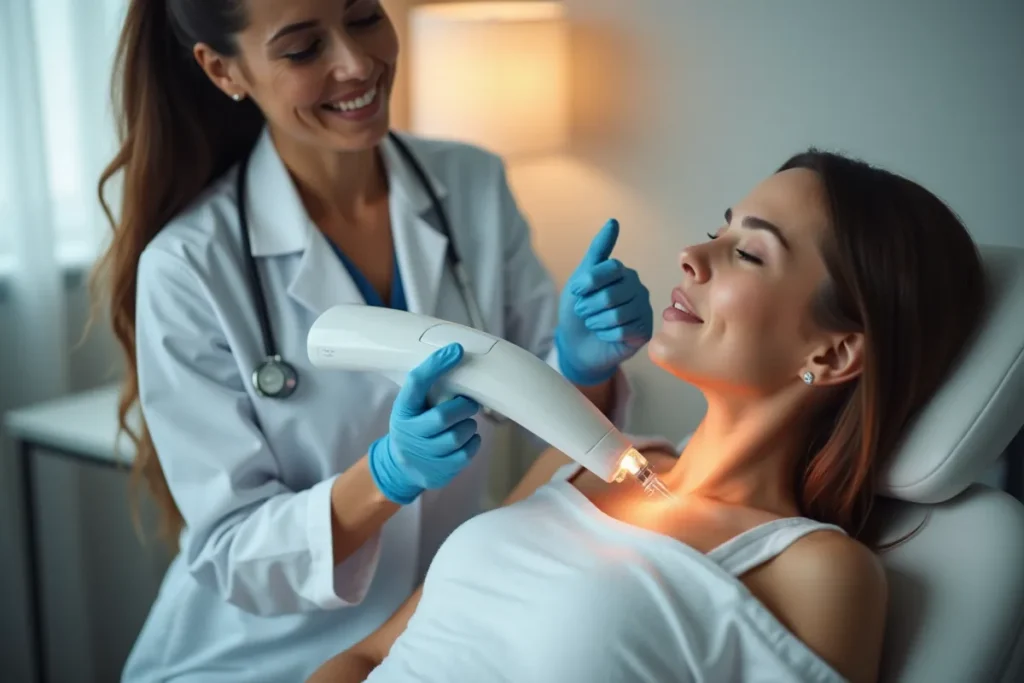 Laser frakcyjny na rozstępy – Efekty, zalety i przebieg zabiegu Laser frakcyjny na rozstępy – Efekty, zalety i przebieg zabiegu