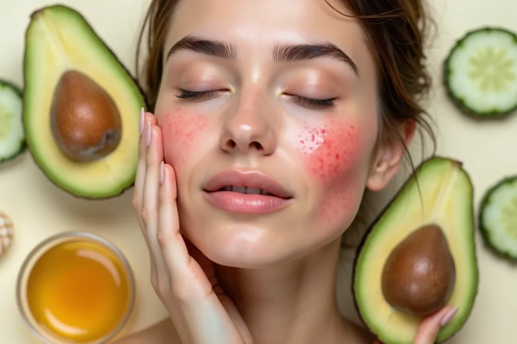 Podrażniona skóra twarzy – Domowe sposoby na łagodzenie Podrażniona skóra twarzy – Domowe sposoby na łagodzenie