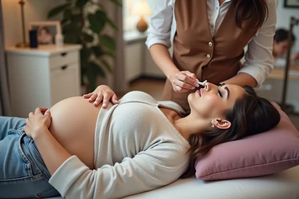 Przedłużanie rzęs w ciąży – Bezpieczeństwo i Zalecenia