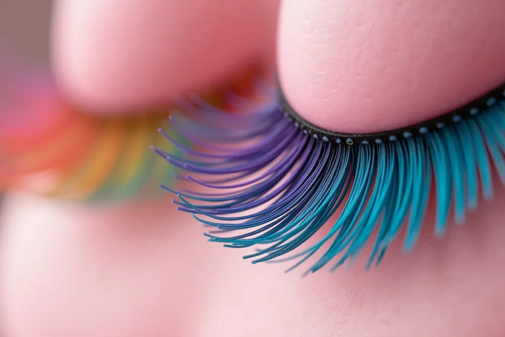 Kolorowe rzęsy: Moda, Styl i Najnowsze Trendy