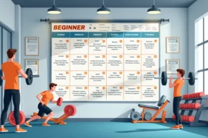 Tygodniowy plan treningowy dla początkujących – Jak go stworzyć?