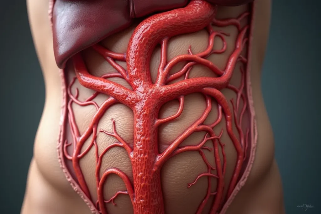 Widoczne żyły na brzuchu – Przyczyny i jak je zmniejszyć Widoczne żyły na brzuchu - Przyczyny i jak je zmniejszyć