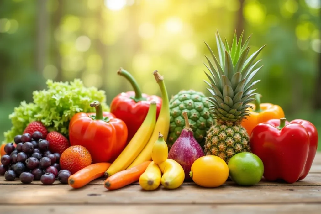 Zdrowe jedzenie: Kolorowanki, które uczą i bawią