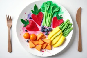 Zdrowe jedzenie w pracach plastycznych – Edukacja przez sztukę