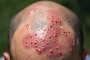 Zmiana skórna na głowie – Objawy, Przyczyny i Leczenie